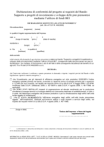 3 A Dichiarazione requisiti energetici