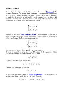 I numeri congrui