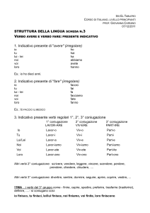 Ies El Tablero Corso di Italiano, livello principianti prof. Giovanna