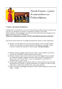Scuola di musica – Lezioni di canto moderno con Federica Maeran