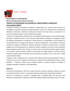 A.S.S. 1 Triestina DIPARTIMENTO DI PREVENZIONE Struttura