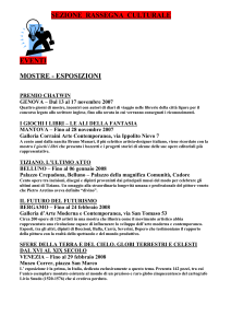 sezione rassegna culturale