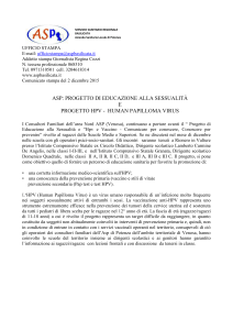 Progetto HPV Venosa