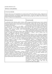 matrice progettuale