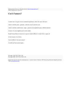 Cos`è l`amore? : Noi siamo poesia : http://noisiamopoesia.it
