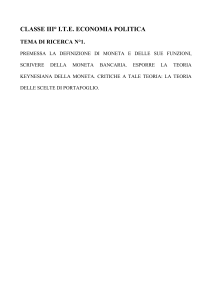 Tema di ricerca n°1