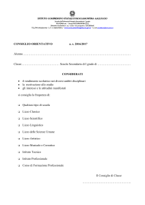 scuola media statale - Istituto Comprensivo Statale Roccamonfina