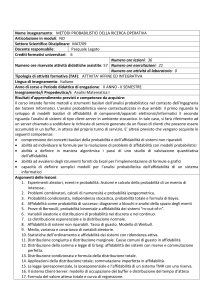 Insegnamento: GEOLOGIA APPLICATA