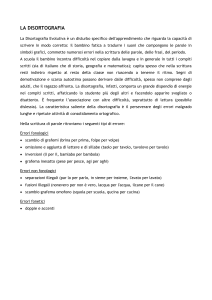 3. disortografia - "Leonardo da Vinci" Pistoia