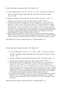 problemi di geometria, anche solida - Digilander
