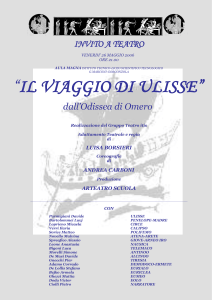 il viaggio di ulisse