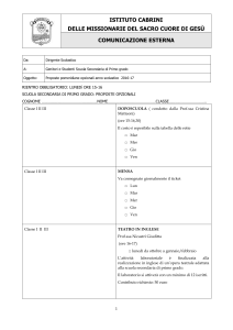 scarica circolare - Istituto Madre Cabrini