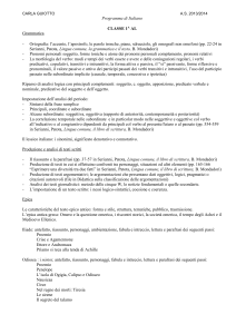 ITALIANO 1AL Prof. Guiotto Carla