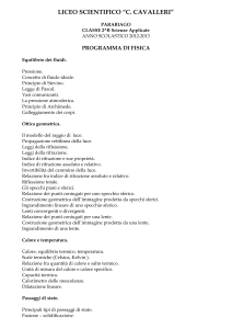 fisica 2BA Prof. Musazzi Rita Paola