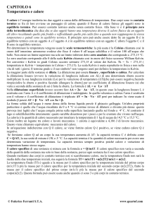 Temperatura e calore
