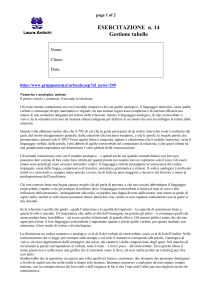 Comunicazione Analogica ::. e Linguaggio del Corpo