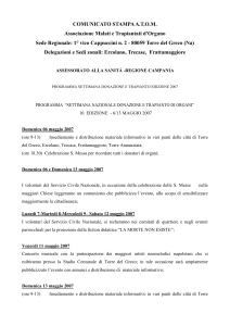 ALLA CORTESE ATTENZIONE - rete civica metropolitana di napoli