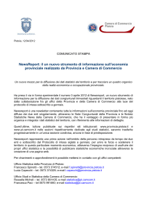 un nuovo strumento di informazione nato dalla