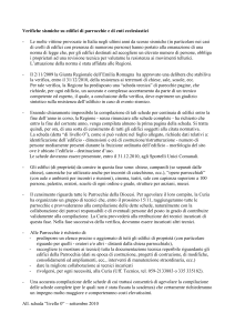 Verifiche sismiche su edifici di parrocchie e di enti