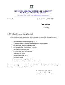 Bandi di concorso per gli studenti