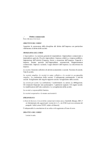 Diritto commerciale