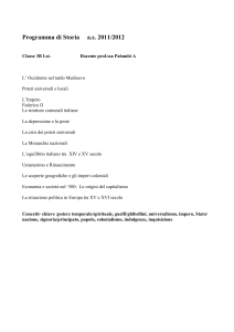 Storia - ITIS Cannizzaro Colleferro