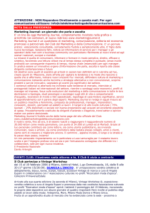 Newsletter n°6/2006 - Club del Marketing e della Comunicazione