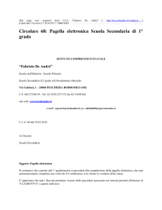 Circolare 68: Pagella elettronica Scuola Secondaria di 1° grado