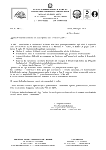 Conferma-iscrizione