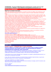 Newsletter n°11/2006 - Club del Marketing e della Comunicazione