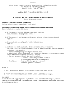 Modulo Boccaccio - Istituto Pascal RE