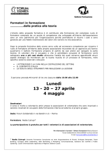 CORSI DI INFORMATICA PER VOLONTARI/E