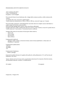 Educazione fisica 3BG