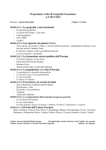 Geografia - R@cine - Rete Civica dei Comuni e della Provincia di