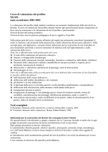 Programma Valutazione del Profitto