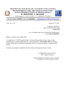24 circ. sciopero - Home - www.montessorimascagnict.it