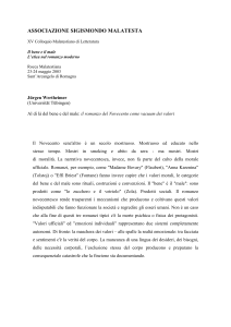 Il Novecento senz`altro è un secolo mostruoso