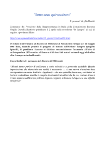 Commento del Presidente della Rappresentanza in Italia della