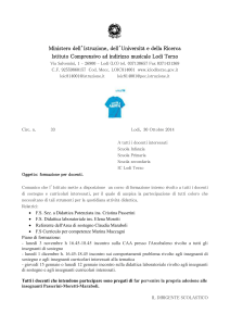Ministero dell`Istruzione, dell`Università e della Ricerca Istituto