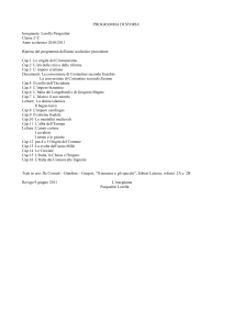 programma di storia - Liceo Celio