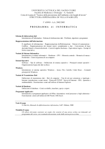 Sistemi Operativi