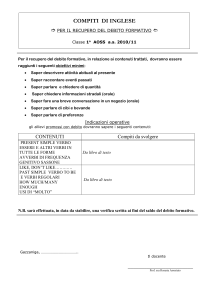 Matematica - ISISS Valle Seriana