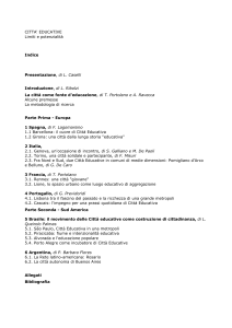 citta` educative - Fondazione per la Scuola