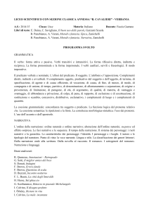 LICEO SCIENTIFICO CON SEZIONE CLASSICA ANNESSA “B