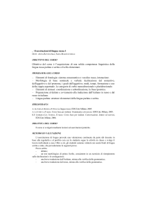 Esercitazioni di lingua russa 1