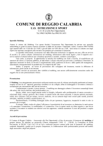 Situazioni sospette di mobbing