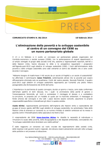 CP 8 2014 - Nuovo partenariato globale