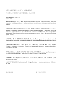 4a educazione fisica maschile