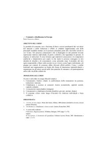 Consumi e cittadinanza in Europa