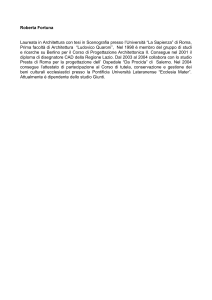 Curriculum vitae et studiorum